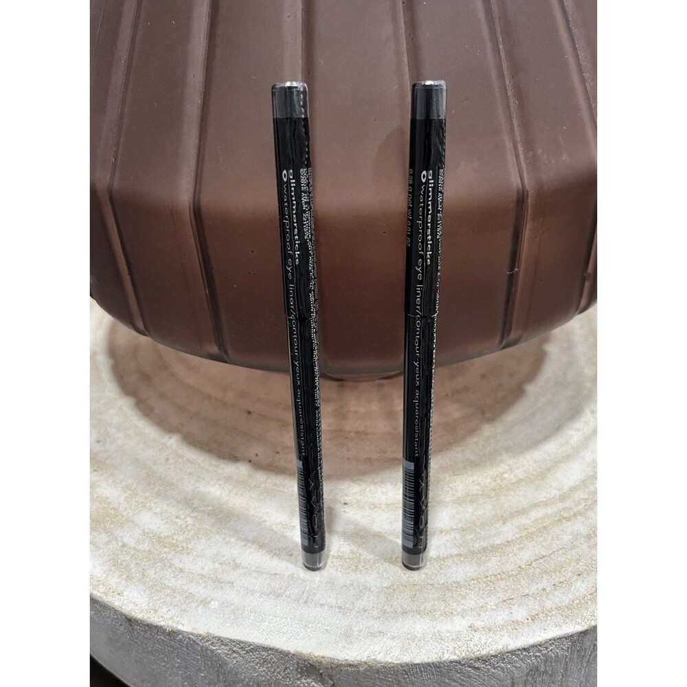 Avon Glimmersticks Waterproof Eye Liner Pencil - Brown Chocolate Lot Of 2 - NEW